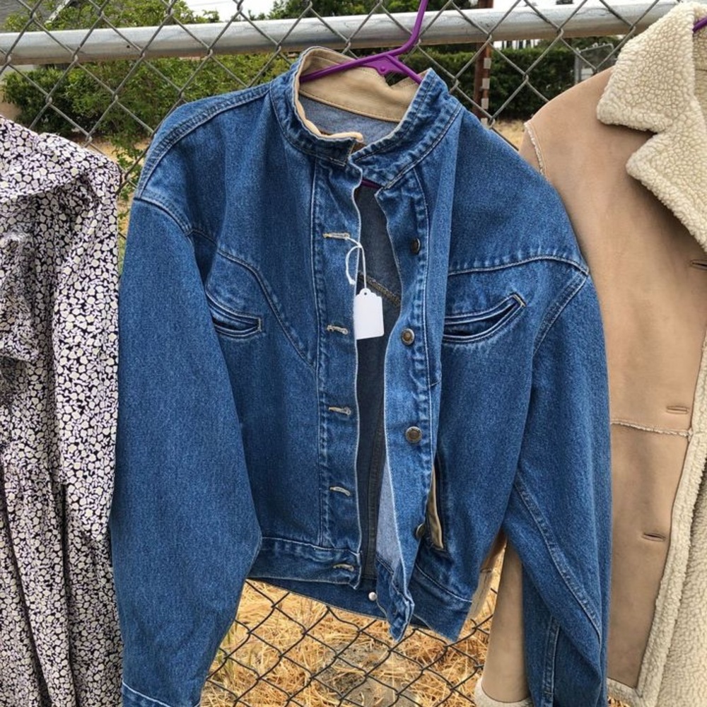 Schaefer vintage blue denim jacket